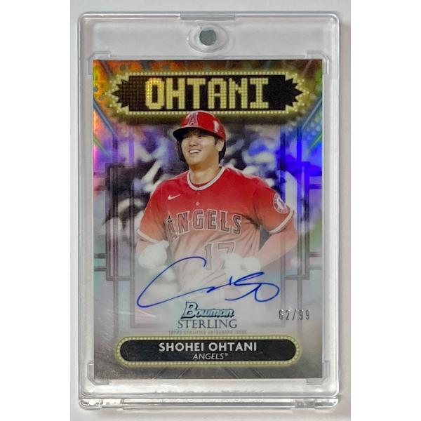 99枚限定】大谷翔平直書きサイン 2022 Bowman Sterling Signage Ref