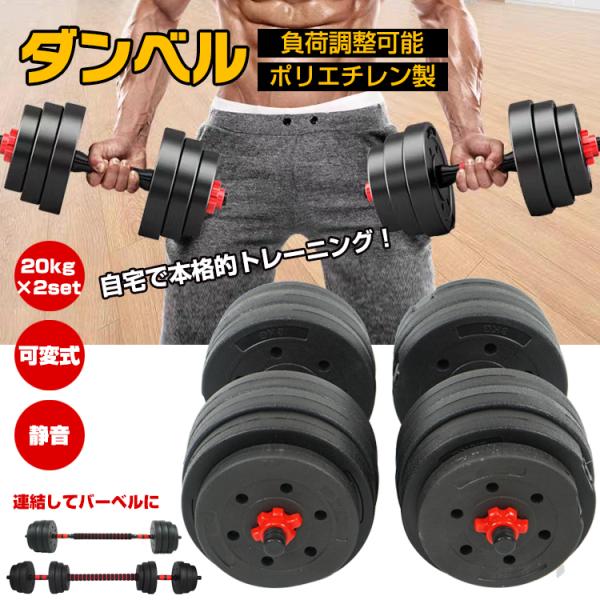 Hill Stone（ヒルストーン） ダンベル 可変式 20kg 40kg 2個セット
