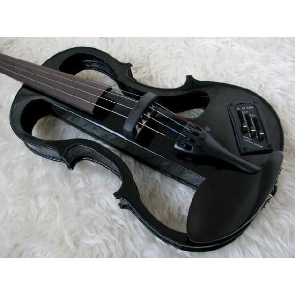 Carlo Giordano Silenzia EV-202 エレキバイオリン(ブラック) : 昭和32