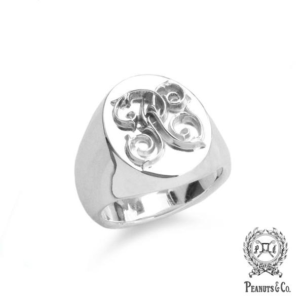 PEANUTS＆CO ピーナッツカンパニー PEANUTS&CO. Signet Ring (S