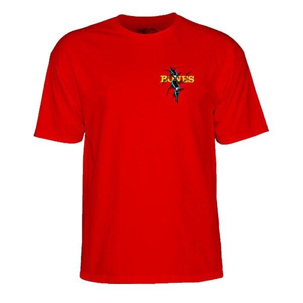 POWELL（パウエル） Powell Peralta Tシャツ Bones Shred T-Shirt Red