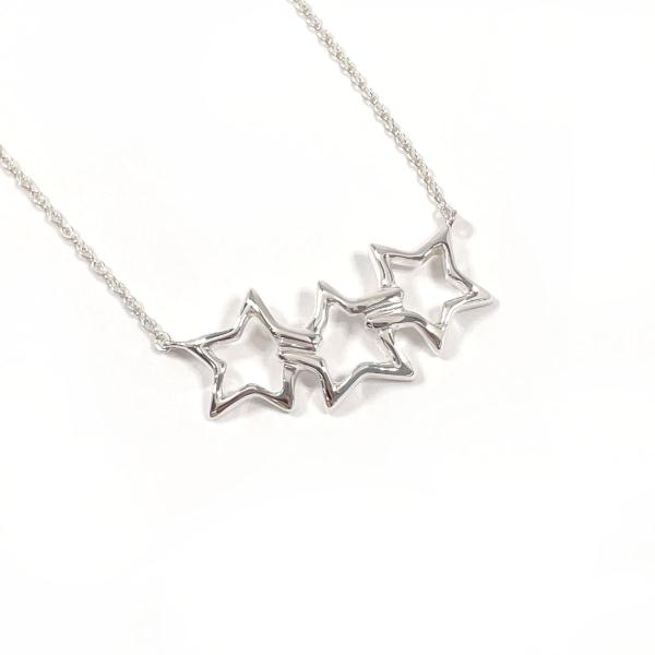 TIFFANY&Co.（ティファニー） ネックレス トリプルスター 星 シルバー