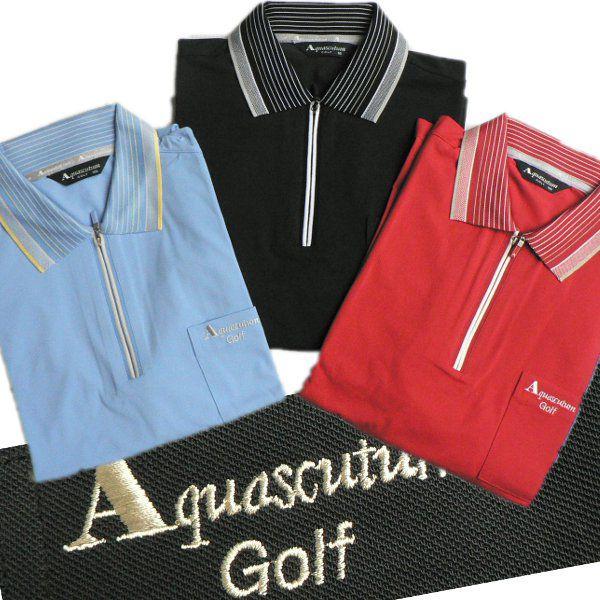 アクアスキュータム ゴルフAquascutum Golf 長袖ポロシャツ M/L/LL