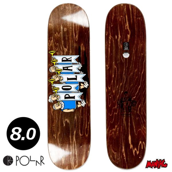 スケボー デッキ 単品 スケートボード POLAR ポーラ ポーラー Polar