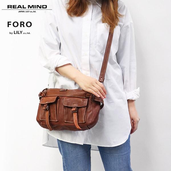 リリイ REALMIND LILY FORO フォロ 上質な 馬ヌメ革 馬革 の創作 2way