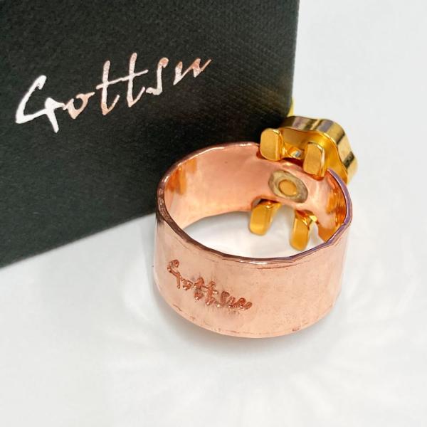 試奏のみ〉ゴッツ シグネチャー リガチャー バリトンサックス ラバー用