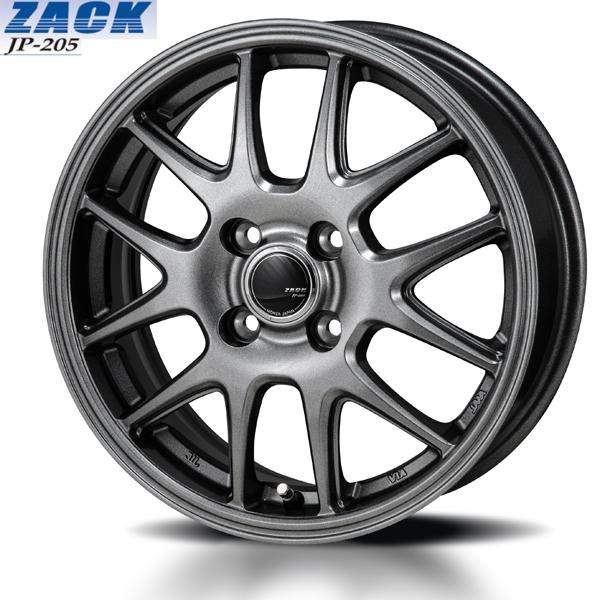 アルミホイール｜ZACK JP-205｜13インチ×5.0〈4枚〉｜軽自動車用