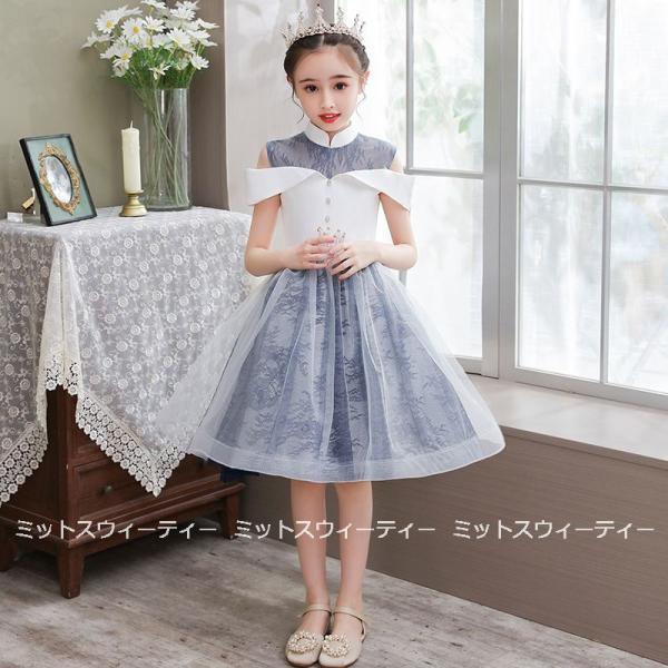 子供ドレス ピアノ発表会 子どもドレス 膝丈ドレス フォーマルドレス