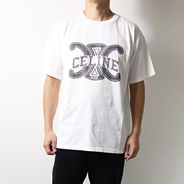 CELINE（セリーヌ） Tシャツ Logo Loose T-Shirts RX0BO671Q メンズ