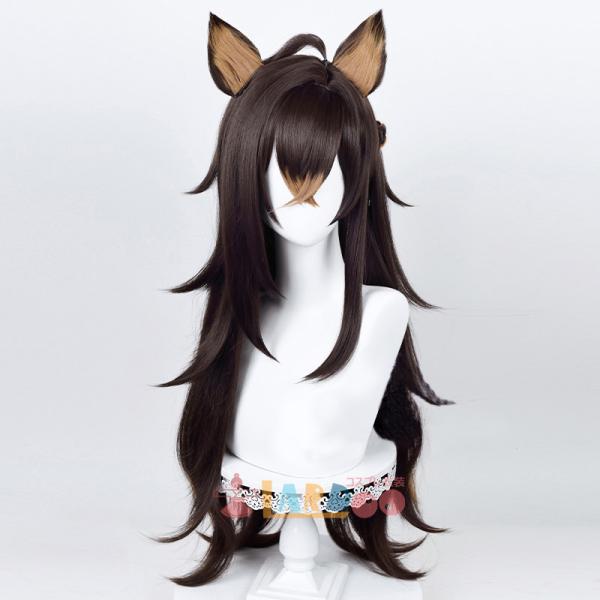 原神 Genshin げんしん ディシア-Dehya コスプレウィッグ ネット付き