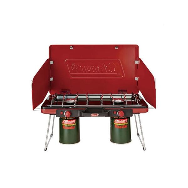 Coleman（コールマン） パワーハウス LPツーバーナーストーブII レッド