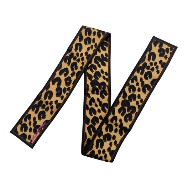 LOUIS VUITTON（ルイ・ヴィトン） シルクスカーフ バンドー レオパード