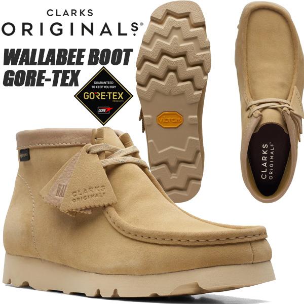 Clarks（クラークス） CLARKS WALLABEE BOOT GORE-TEX MAPLE SUEDE