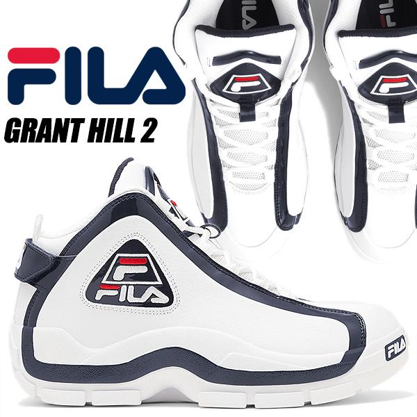 FILA（フィラ） FILA GRANT HILL II WHITE/NAVY/RED f0313-0125