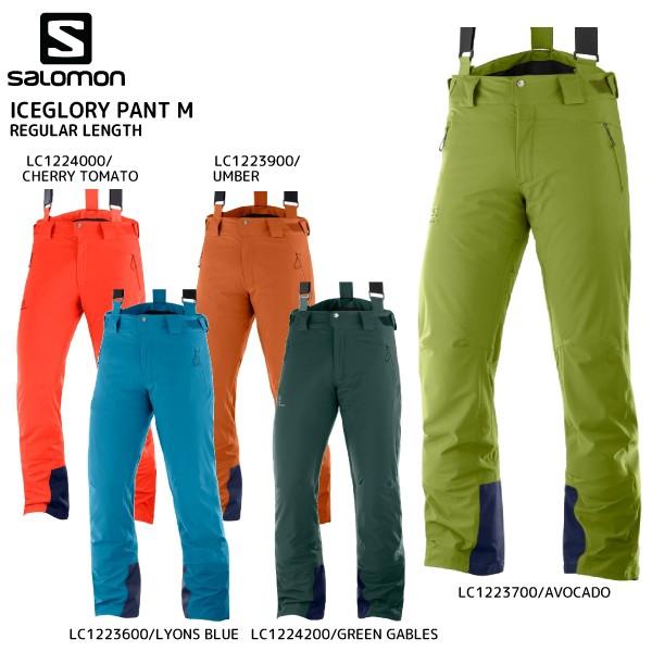 SALOMON（サロモン） 19-20 【スキーパンツ/旧品】 ICEGLORY PANT M