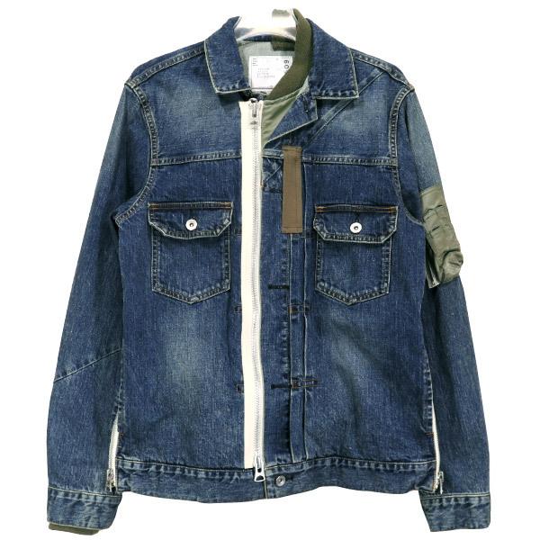 sacai（サカイ） 21SS DENIM BLOUSON 21-02509M デニム ブルゾン