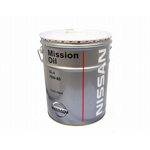 ○日産純正ミッションオイル GL-4 75W-85 20L(ペール缶) 特価▽ : NET