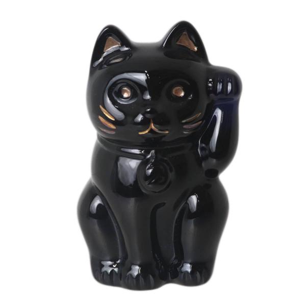 Baccarat 招き猫 黒と透明 置物 2セット！ Baccarat 招き猫 黒と透明