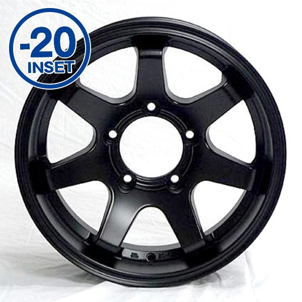 ホイール4本セット 16×5.5J -20 MUD-SR7 16インチ ホイール 4本セット