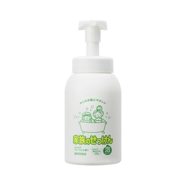 ミヨシ石鹸 家族のせっけん 泡ボディソープ ( 600ml )/ : 爽快ドラッグ