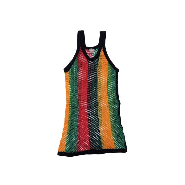 レゲエ網シャツ THE ORIGINAL ENGLISH MESH VEST アミシャツ REGGAE