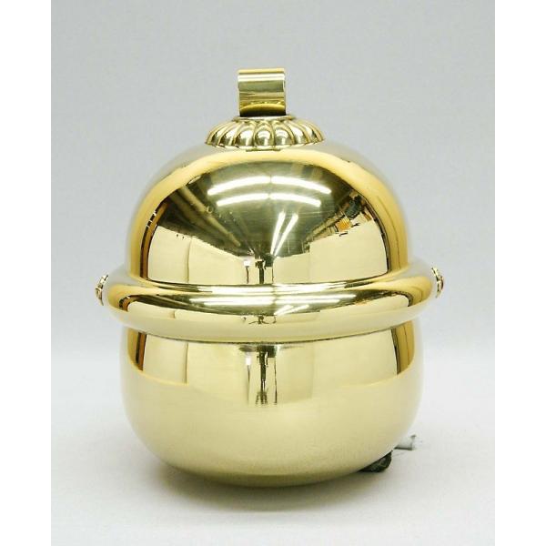 鈴・本坪鈴 4.0 神具・神社の鈴・お寺の鈴・御宮、神棚の鈴・真鍮製の