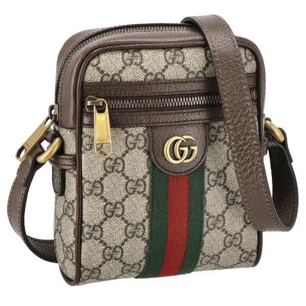 GUCCI（グッチ） ショルダーバッグ レディース オフィディア ブラウン