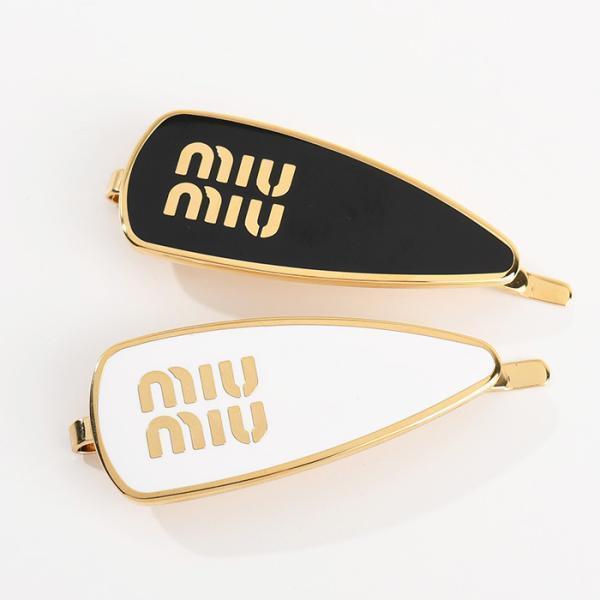 miu miu（ミュウミュウ） ヘアクリップ ヘアピン ヘアアクセサリー