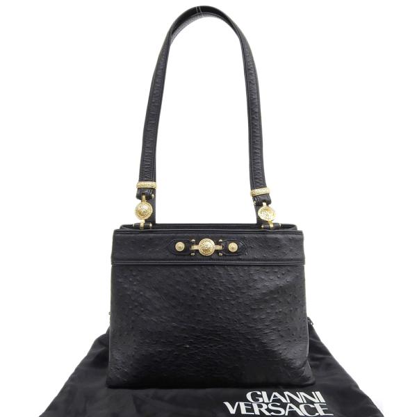 GIANNI VERSACE ジャンニ ヴェルサーチ ロゴ サンバースト ショルダー