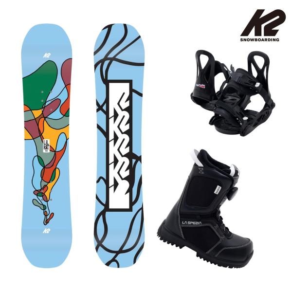 スポイチ】スノーボード 3点セット K2 ケーツー LIL KAT キッズ