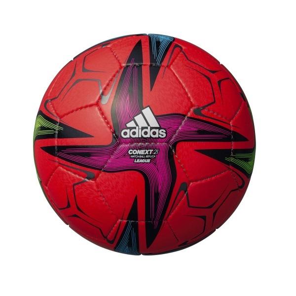 adidas（アディダス） コネクト21 リーグ 赤 検定球 サッカーボール4号