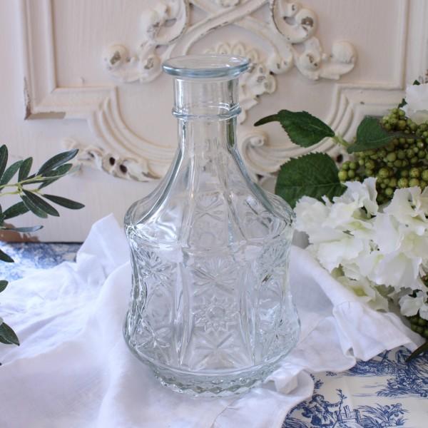 SALE30%OFF) フラワーベース ガラスベース 花瓶 アンティーク風