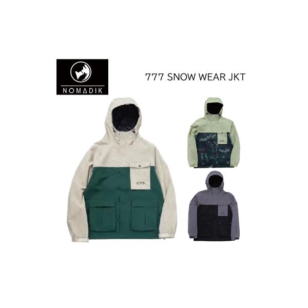 22-23モデル NOMADIK ノマディック スノーボード ウェア 777 JKT