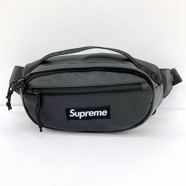 Supreme（シュプリーム） レザー ウエストポーチ ショルダーバッグ