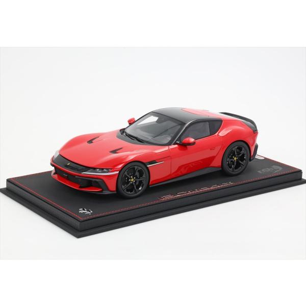 BBR 1/18 フェラーリ 12チリンドリ クーペ ロッソコルサ ディスプレイ