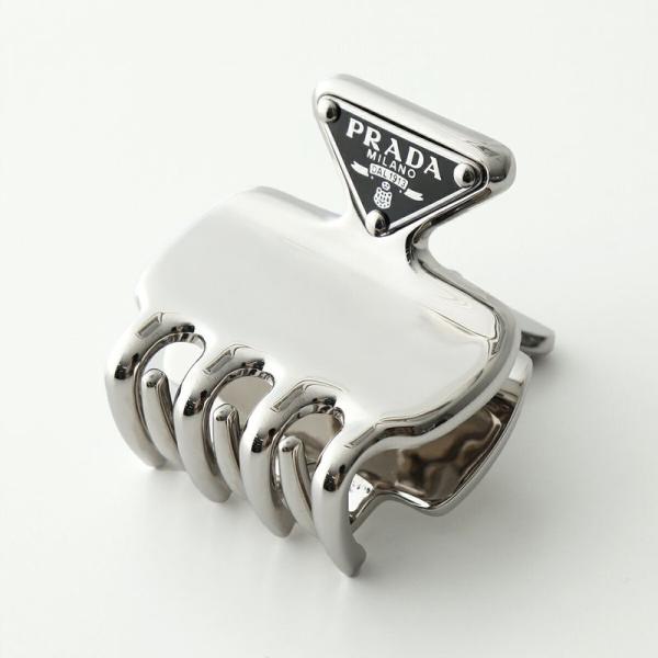 PRADA（プラダ） ヘアクリップ 1IF087 2BA6 レディース メタル 三角