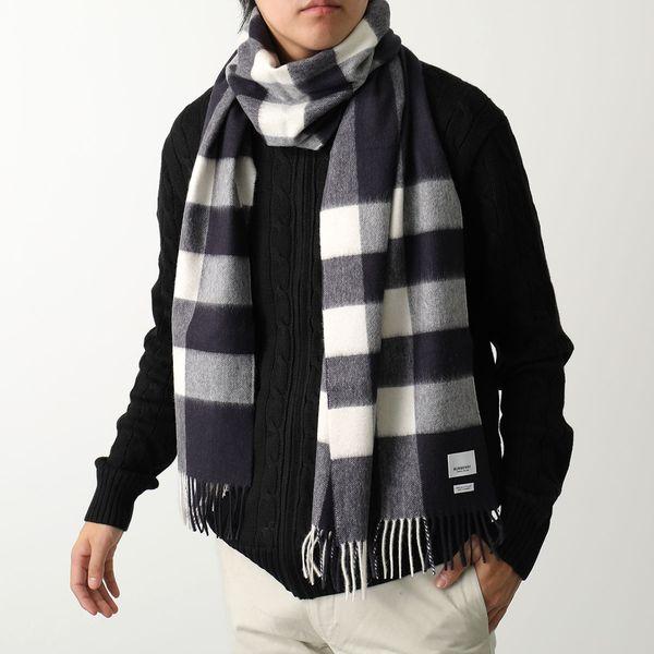 BURBERRY（バーバリー） マフラー HALF MEGA CHECK CASHMERE SCARF