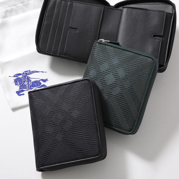 BURBERRY（バーバリー） ラウンドファスナー二つ折り財布 MS ZIP