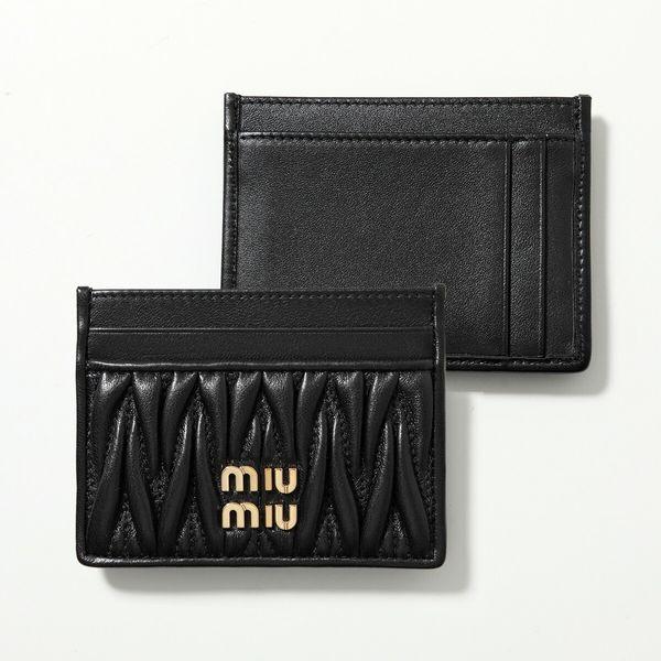 miu miu（ミュウミュウ） カードケース MATELASSE マテラッセ 5MC076