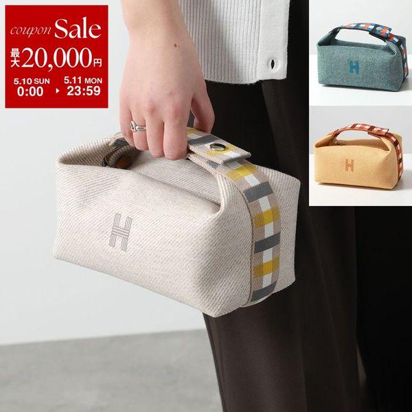 HERMES（エルメス） ポーチバッグ ブリッドアブラック オ カレ Bride a