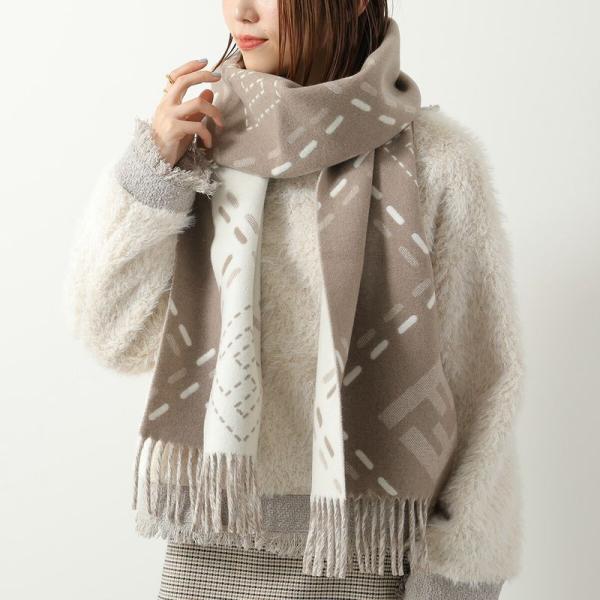 FENDI（フェンディ） マフラー FXT462 AYKU レディース FFロゴ FF柄