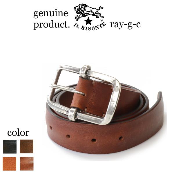 IL BISONTE（イルビゾンテ） ベルト スクエアバックル レザーベルト