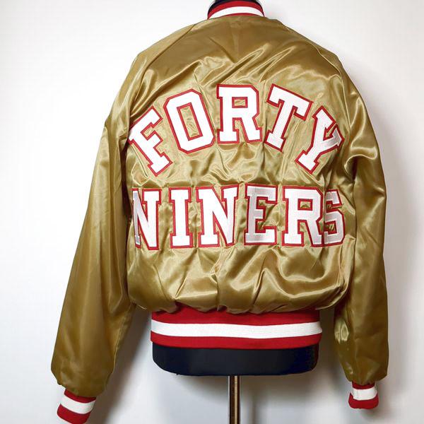 USA製 チョークライン San Francisco 49ers スタジャン M 薄手