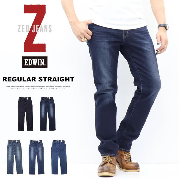 503 EDWIN エドウィン ZED JEANS レギュラーストレート ストレッチ