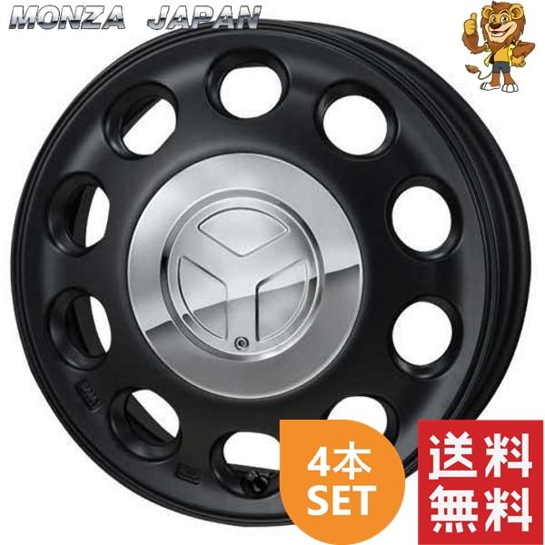 ホイール4本セット MONZA JAPAN PIEDINO (ピエディーノ) 14インチ 4.5J
