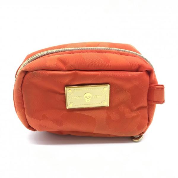 新品・未使用］MARK & LONA ボールポーチ ブラック 迷彩柄 新品・未