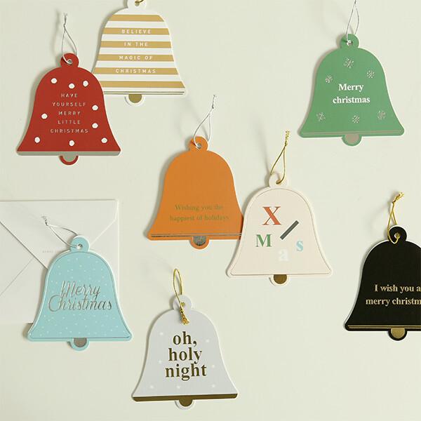 クリスマスベルカード Christmas Bell Card : 雑貨のお店ルポゼ神戸