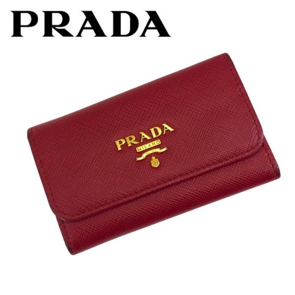 PRADA（プラダ） 【中古】PRADA キーケース 6連【非常に良い