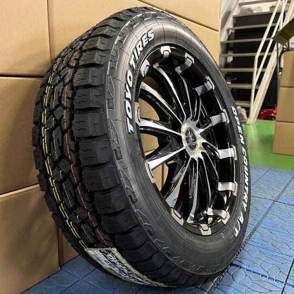 OPEN COUNTRY ハイエース 車検対応ホイール 17インチ タイヤセット