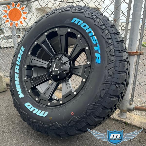 MONSTA TYRES プラド ハイラックス サーフ タイヤホイールセット 17
